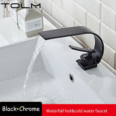 Basin Faucet Modern Bathroom Faucet Mixer Tap Black/White Wash Basin Faucet Sing