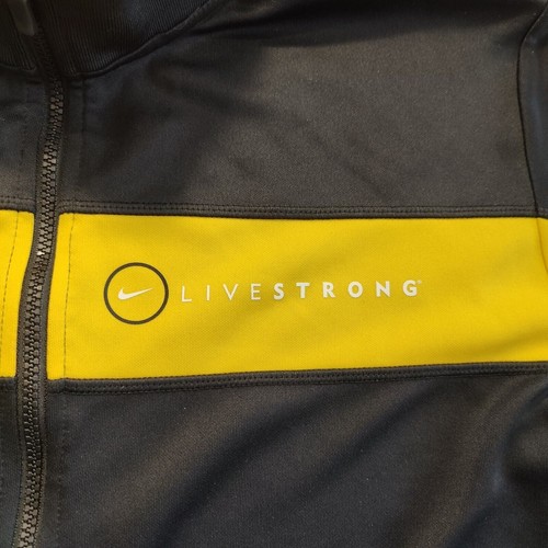 Nike Dri-Fit LIVESTRONG Track Jacket Running Top Men's Size Large L - worn once - Picture 4 of 8