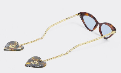 Gucci Cat Eye Sunglasses with detachable charms (NWT) BNWT✨ GUCCI 52MM Cat Eye Sunglasses With Detachable Charm  main image 3