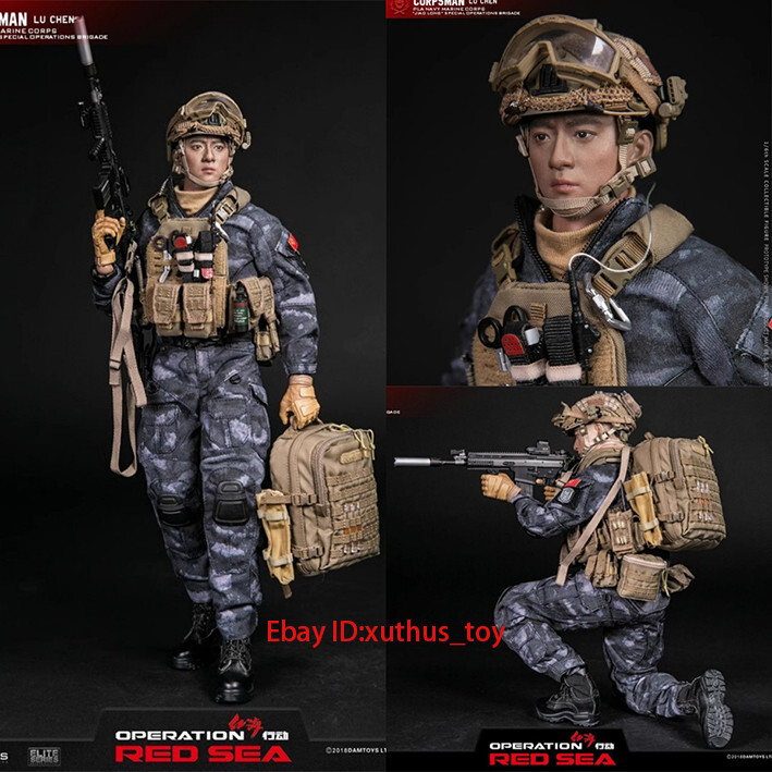 In Stock DAMTOYS 1/6 Operation Red Sea - Marine Corps Corps Medic