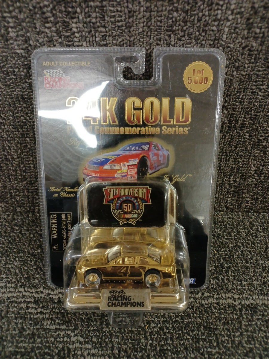 Racing Champions 24K Gold Plated #4 | eBay