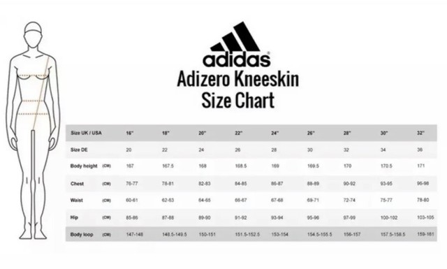 adizero size chart