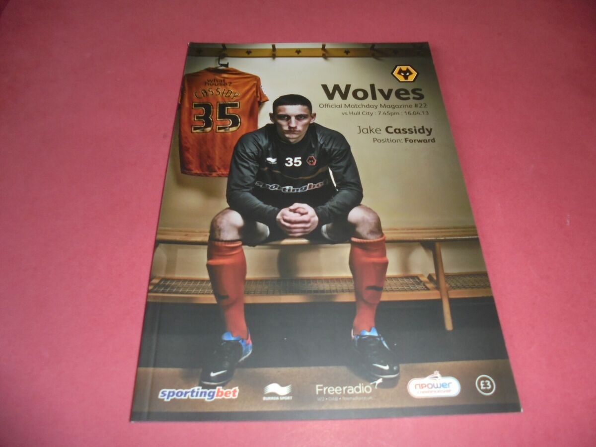 2012/13 - Wolves football Programmes