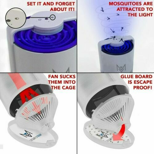 Indoor Insect Trapno zap Kills Tiny Flying Bugs Mosquitos, gnats