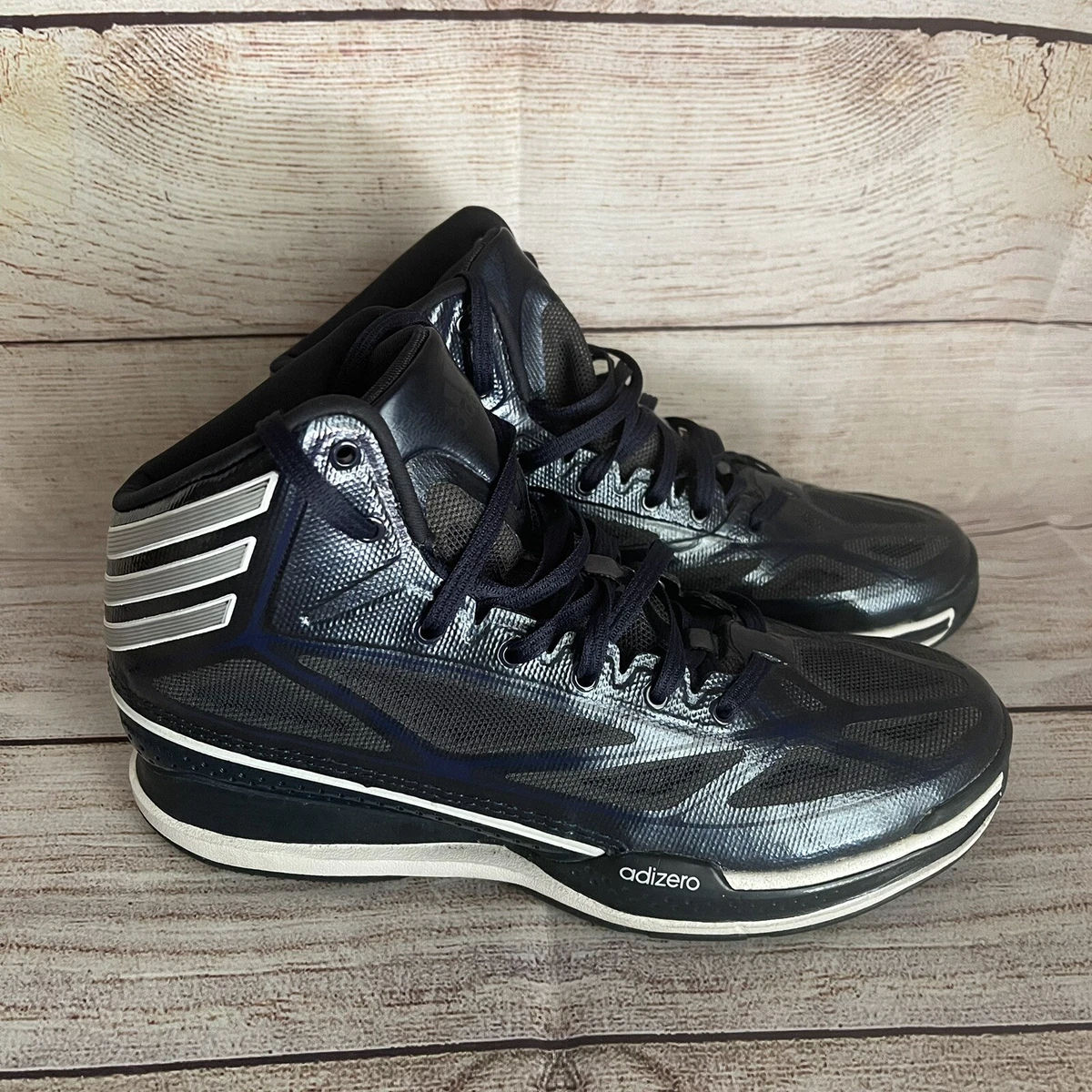 Reproduceren Reizende handelaar tekort Adidas Mens Adizero Crazy Light 3 Basketball Sneaker Blue/Grey Size 6.5  Mens | eBay