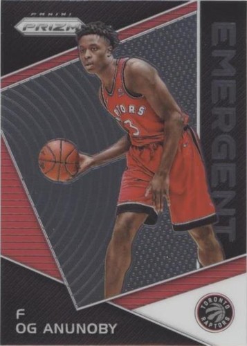 OG ANUNOBY 17-18 Panini Prizm AUTO AUTOGRAPH RC ROOKIE ! TORONTO