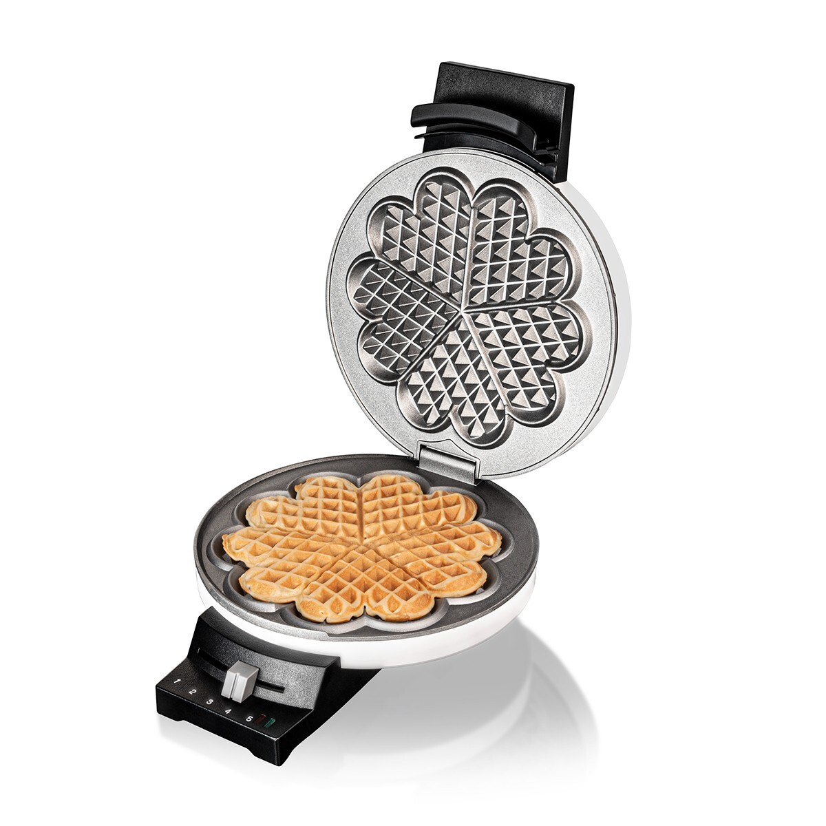 Waffeleisen Cloer-181 Herzwaffel Herzform Schwere Backplatten - Foto 6