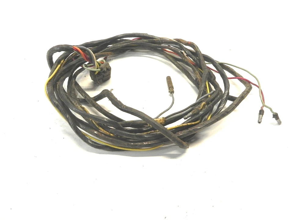 VINTAGE USED 1962 AMC RAMBLER CLASSIC WIRING HARNESS ELECTRICAL WITH WEAR & RUST - Image 4 of 4