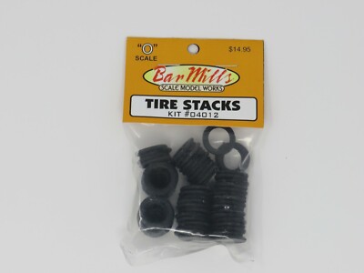 Bar Mills 4012 Tire Stacks Scrapyard Detail Parts Automotive Repair Shop Scenery