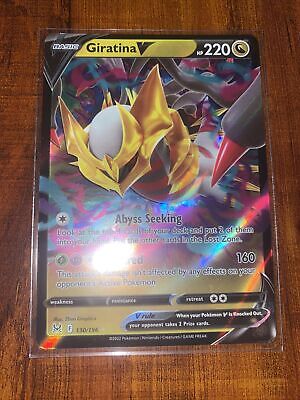  Giratina V - 130/196 - Ultra Rare - Lost Origin - NM/M