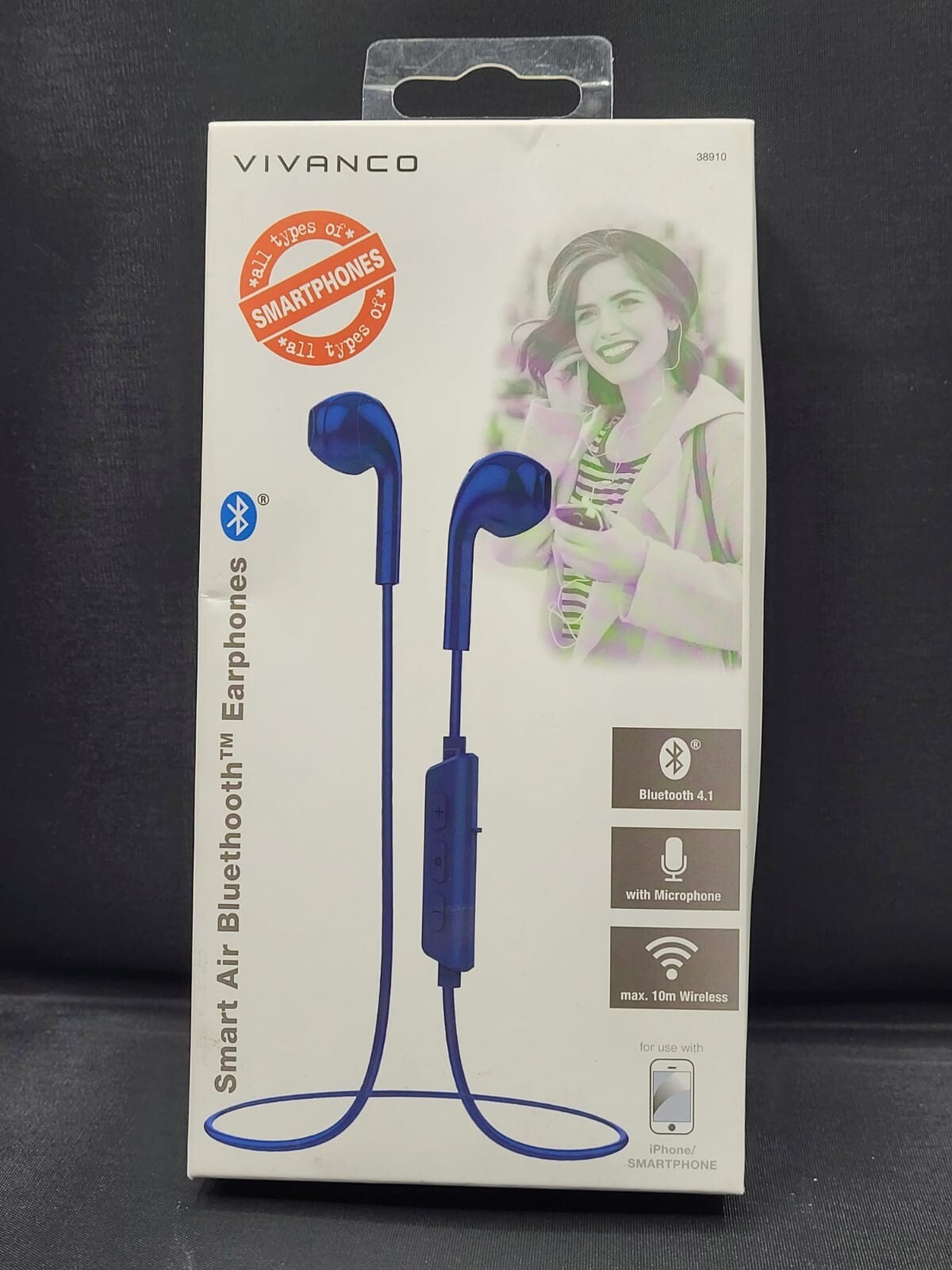 Thumbnail - Vivanco Vivanco Smart Air 3, Blau Für Iphone, Smartphone Neu Ovp