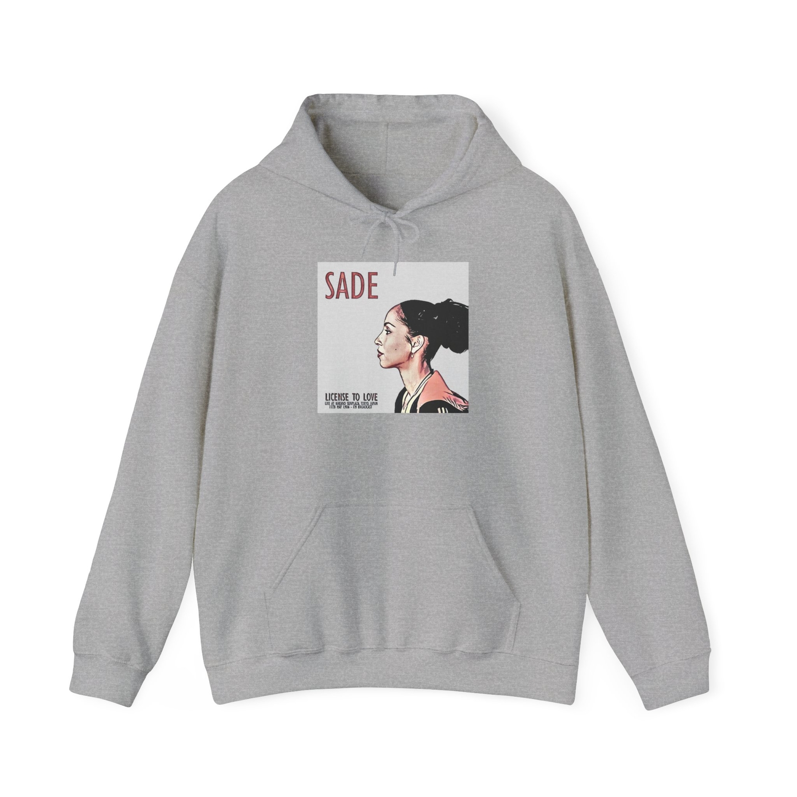 Sade License To Love Graphic Print Unisex Heavy Blend Hoodie