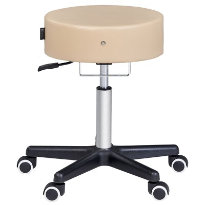 Master Massage Costco Rollhocker Drehhocker Arbeitshocker Praxishocker Beige