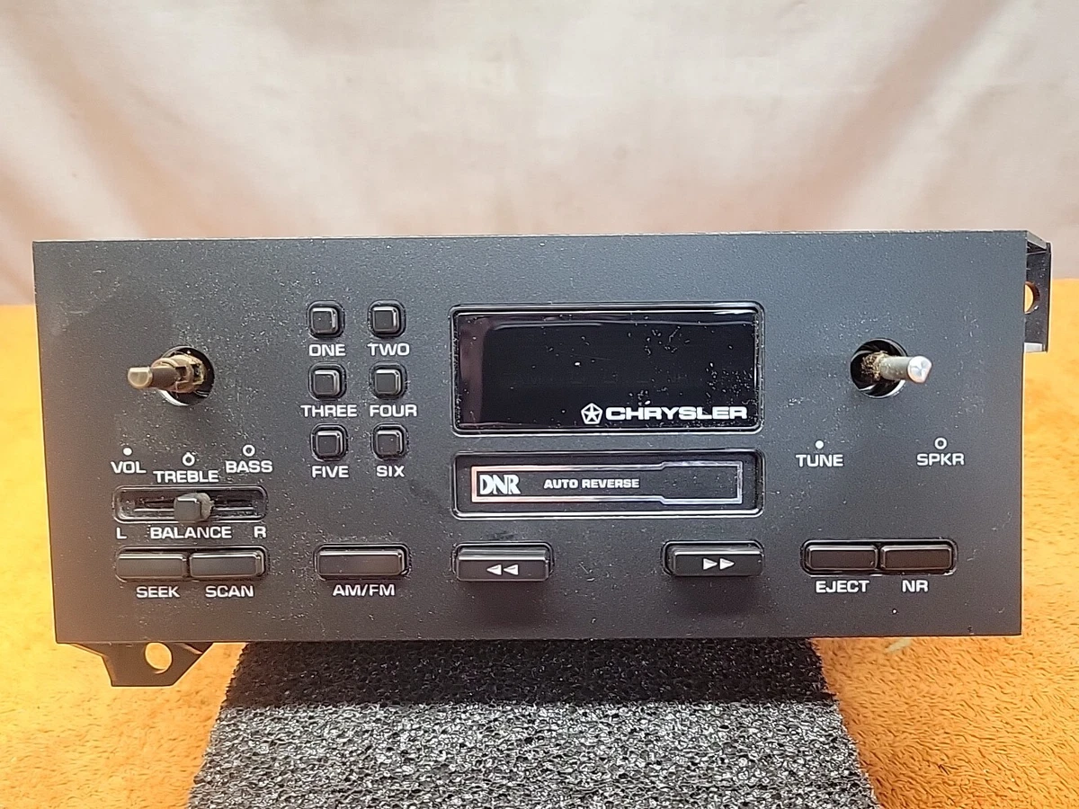 F70•AC Delco 1987 AM-FM Cassette Stereo ETRC Headunit OEM PN  