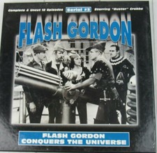 Flash Gordon Complete  Uncut 12 Episodes Black  White Extended Play Laser Disc