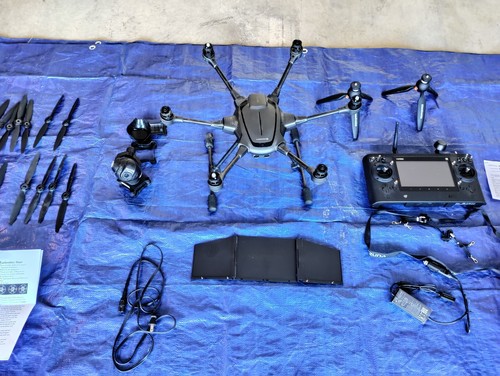 Yuneec Typhoon H with backpack and 4K camera