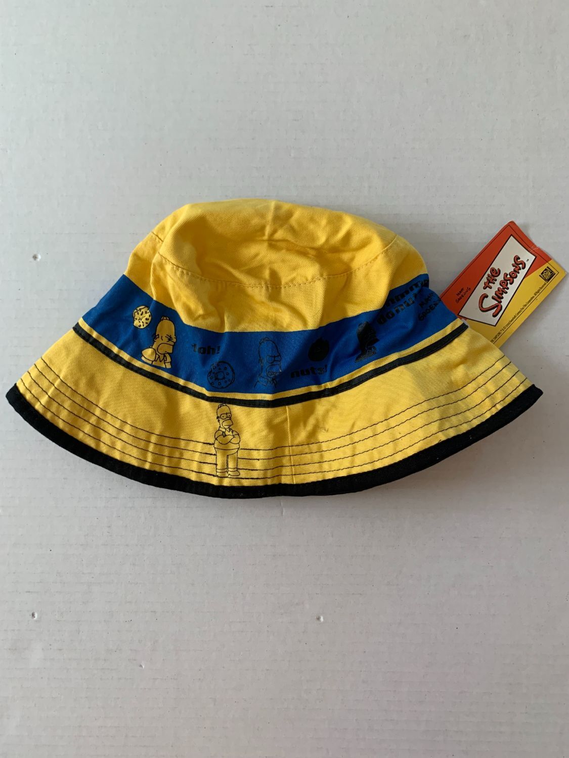 Homer Simpson Bucket Hat 2000 Gem