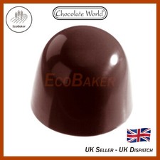 CW1433  Chocolate World Professional Polycarbonate Cone Ø 29 x 25 mm Mould 