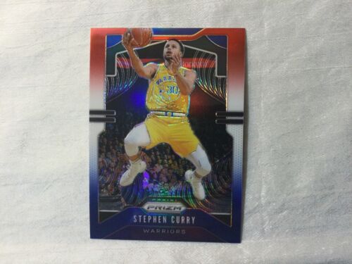 STEPHEN CURRY ~ 2019-20 Panini Prizm   RED WHITE BLUE  Card - Photo 1/2