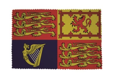 Produktbild von Mikrofasertuch Mit Schottland-Flagge – 15x10 Cm, Für Brillen, Handys & Objektive, Inkl. Etui