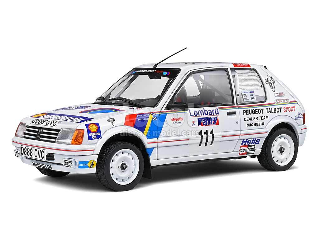 Peugeot 205 Gti Rac Rally 1988 - solido 1/18