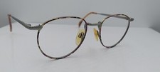 Vintage Silhouette M7170 Purple Gray Oval Metal Sunglasses Austria FRAMES ONLY