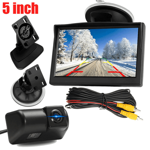 For Ford Transit & Connect 5" Monitor Dual Mounts Rear View Reversing Camera Kit - Picture 1 of 12