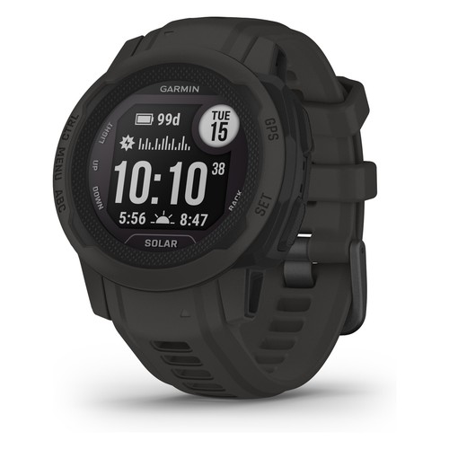 Garmin INSTINCT 2S SOLAR Silicone Nero GPS Smartwatch 40mm 010-02564-00 - Foto 1 di 5