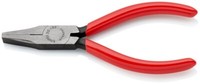 Knipex 20 01 125 Flachzange Mit Kunststoff üBerzogen Schwarz Atramentiert 125 Mm