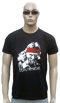 De Puta Madre 69 Headshot Black Clubwear T-Shirt L