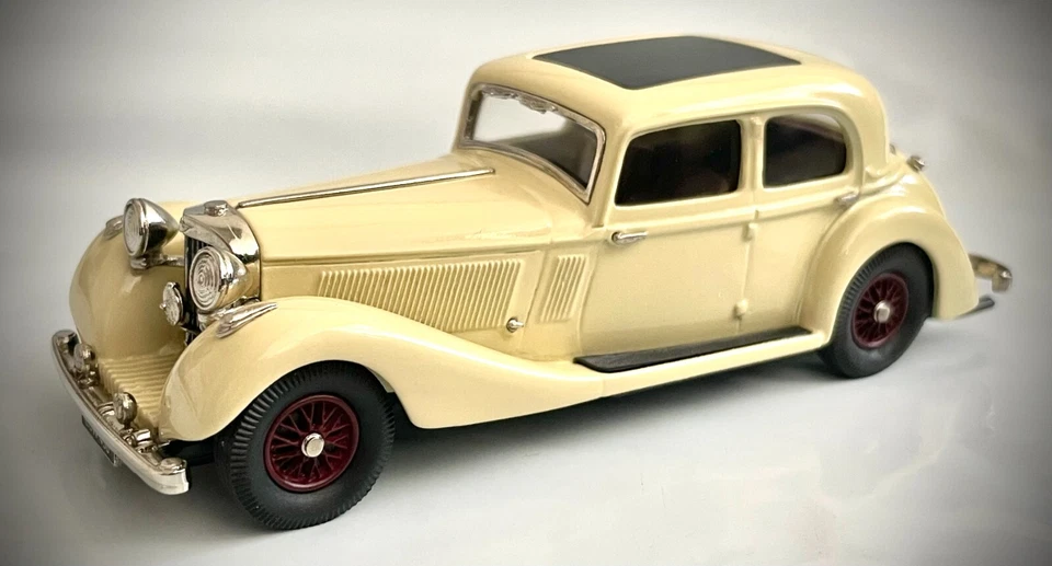 Lansdowne LDM 61a - 1937 Jensen 3.5 Litre S-Type (Cream) - Made in England - Image 4 of 4