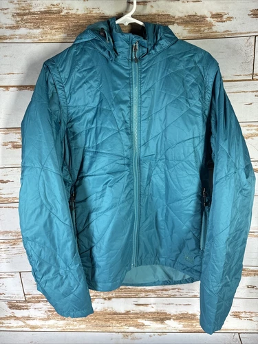 REI co-op Purple Jacket Women’s Large Pertex Quantum Polartech Alpha