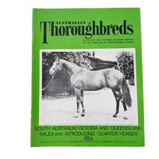 Australian Thoroughbreds ~Racehorse Magazine ~January Issue 1969