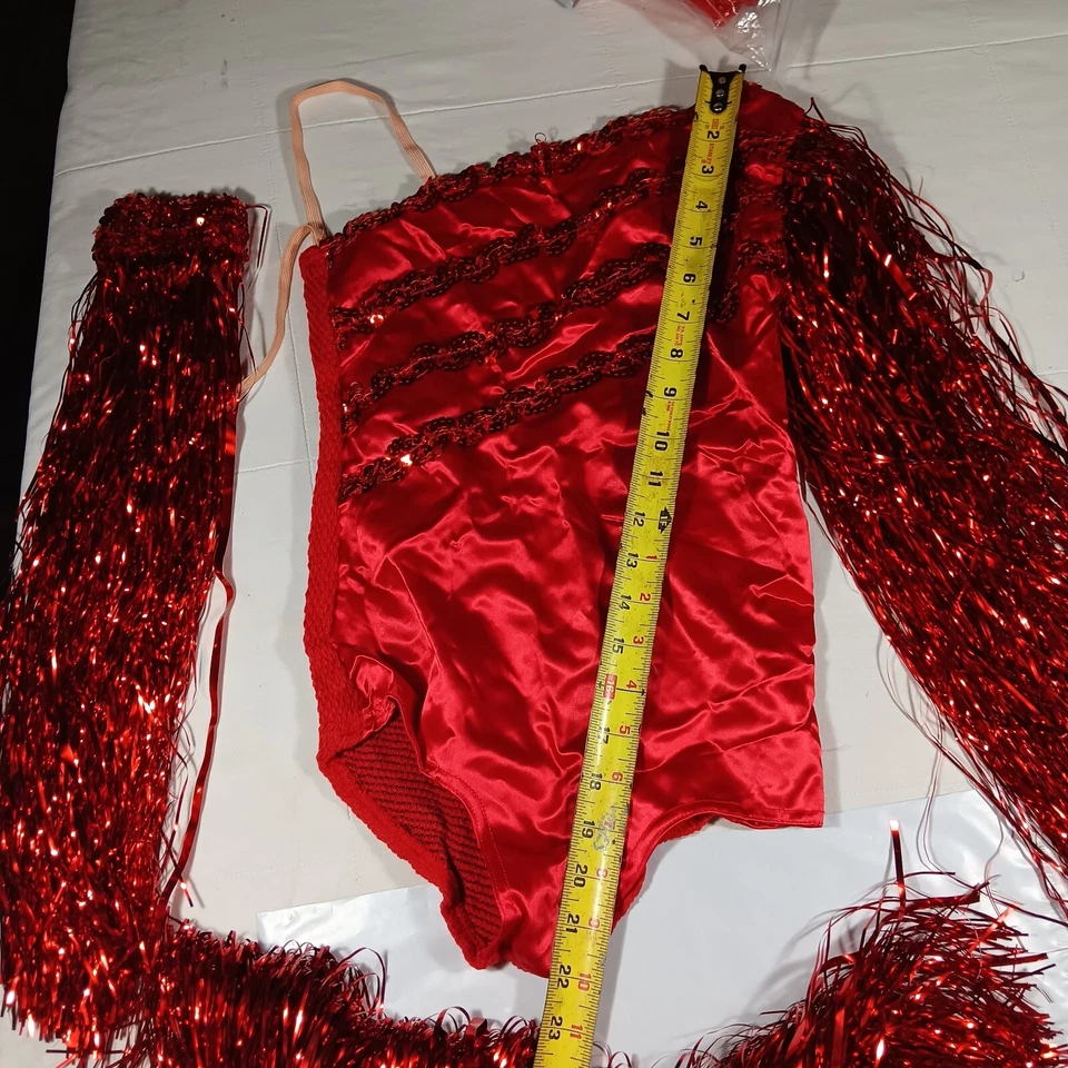 Art Stone Genuine Ballerina Costume Girls Sz 12 Off Shoulder Halloween Dance - Image 4 of 4