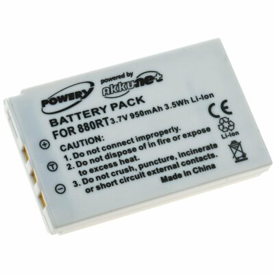 Akku für Logitech Harmony 880 Pro 3,7V 950mAh/3,5Wh Li-Ion Grau