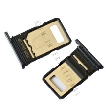 OEM Motorola Moto Edge 2022 XT2205 Sim Card Tray Sim Tray Black