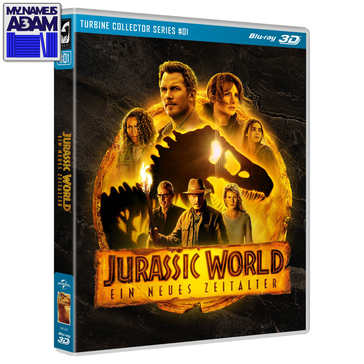 JURASSIC WORLD DOMINION BLU-RAY 3D (REGION FREE) US SELLER | eBay