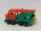Vintage 1965 Matchbox Lesney 8-Wheel Crane #30 Green England