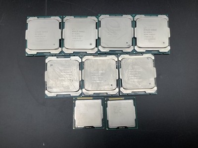 Intel Xeon E5-1620 V4 SR2P6 3.5GHz / I3-2120 SR05Y 3.3GHz Lot of 9 Tested