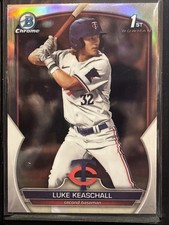 2023 Bowman Draft Luke Keaschall 1st Bowman Rookie RC REFRACTOR BDC-53 Twins