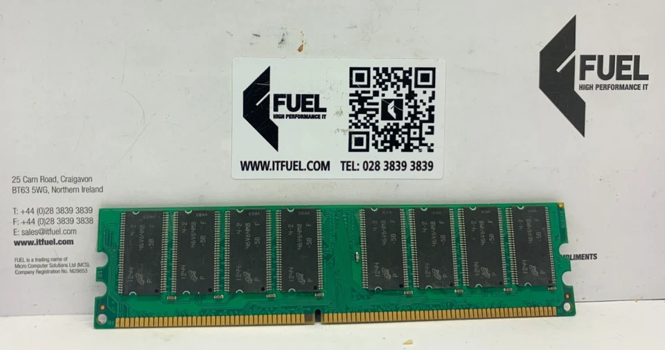 Integral 1GB DDR ram memory module PC-2700 - IN1T1GNRKBX - Image 3 of 3