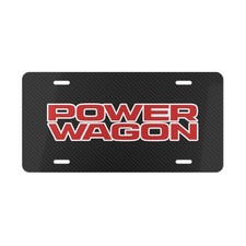 New For Powerwagon Power Wagon License Plate Auto Car Tag Usa 2500