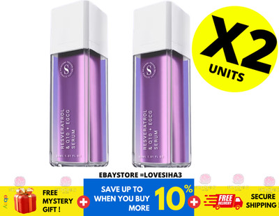 SKINMADE Resveratrol & Q10 + EGCG Serum Anti-Aging Brightening 30ml ( X 2 )