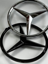 Mercedes Benz Grill Star badge Silver/Black W177 W247 2018-2023 PN-A0008171001