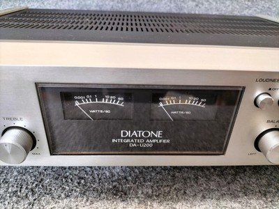 DIATONE Integrated Amplifier DA-U200 Vintage Stereo Audio Power Amp Japan Tested