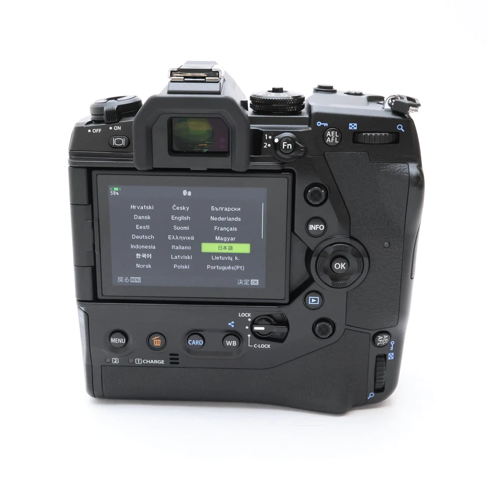 Olympus OM-D E-M1X Mirrorless Camera Body -Near Mint- #234 - Image 3 of 4