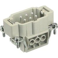Harting 09330062601 Stifteinsatz Han® E 6 + Pe Schrauben 1 St.