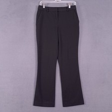 Express Dress Pants Womens 6 S Black Columnist Barely Boot Mid Rise Party Preppy