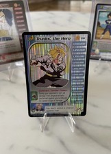 Trunks the Hero HOLO FOIL Rare 150 LV4 DBZ CCG Dragon Ball Z Score TCG