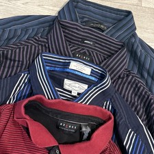 Lot Of 3 2XL Striped Shirts From Access,Axist, Eighty Eight  XXL Access Polo
